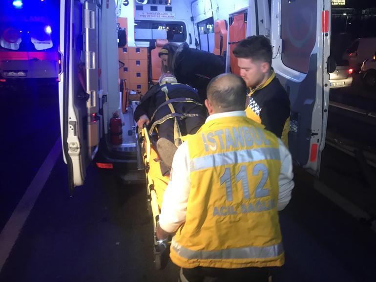 Bakırköy’de trafik kazası: 5 yaralı