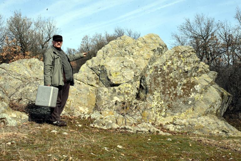 Edirnede 4 bin yıllık gözlemevi ile kaya tapınağı bulundu