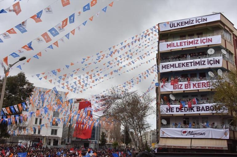 Cumhurbaşkanı Erdoğan Adıyamanda:  Bizim trenden inenler bir daha bu trene binemeyecekler