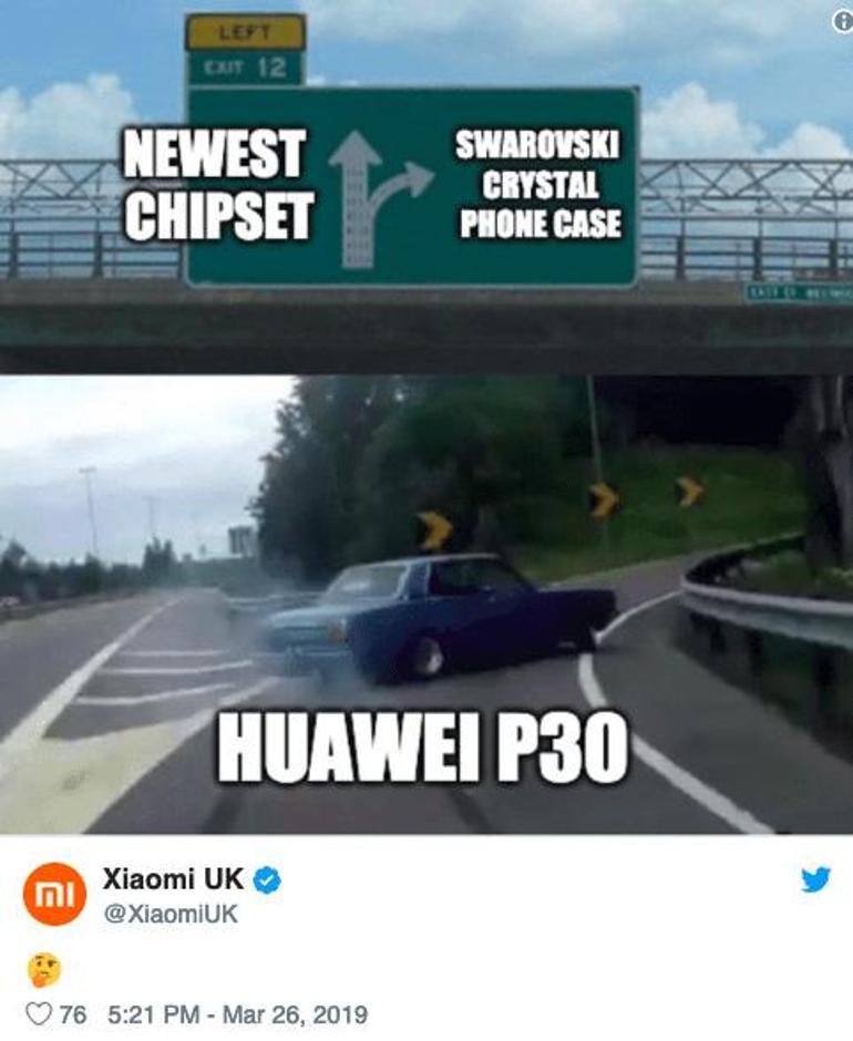 Xiaomi’den Huawei’ye taş