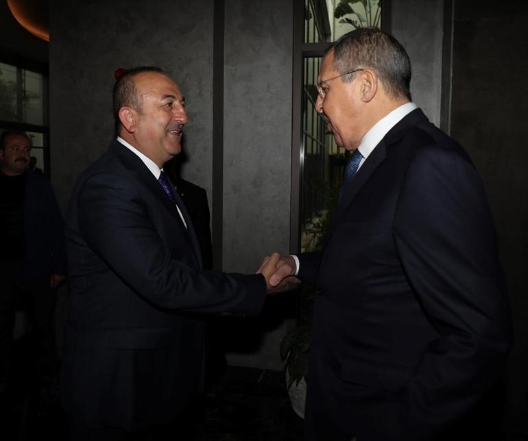 Son dakika... Çavuşoğlu-Lavrov Antalyada görüştü