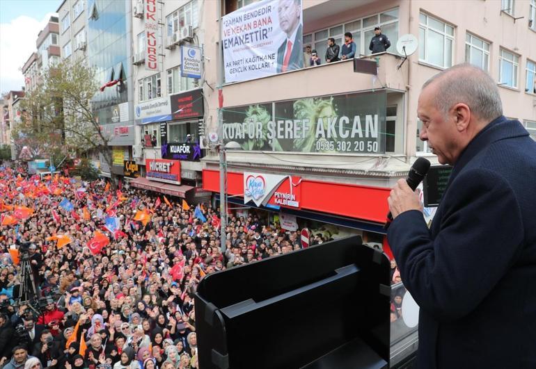 Cumhurbaşkanı Erdoğan, 50 günde 102 miting gerçekleştirdi Finali Bağcılarda yaptı