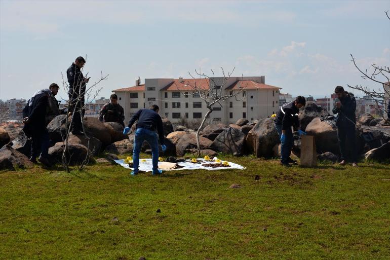 Şanlıurfada tarlada mühimmat bulundu