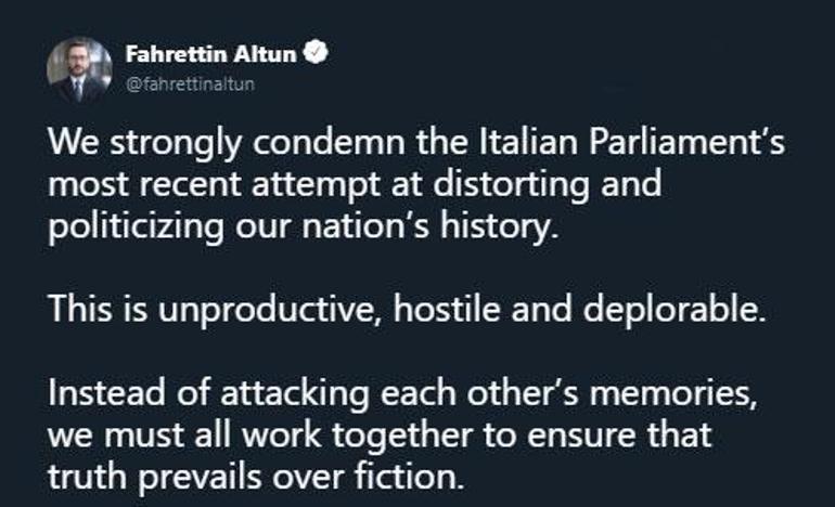 İtalyan meclisi sözde Ermeni soykırımını kabul etti