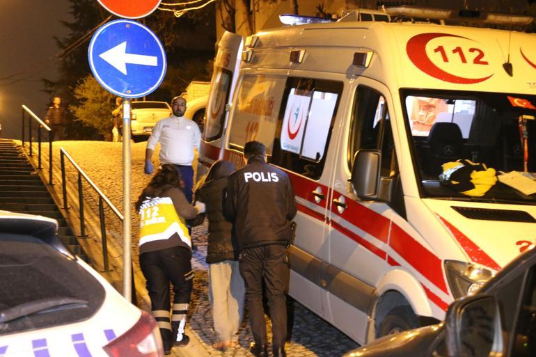Beşiktaşta Faslı sevgililerin kavgası hastanede bitti