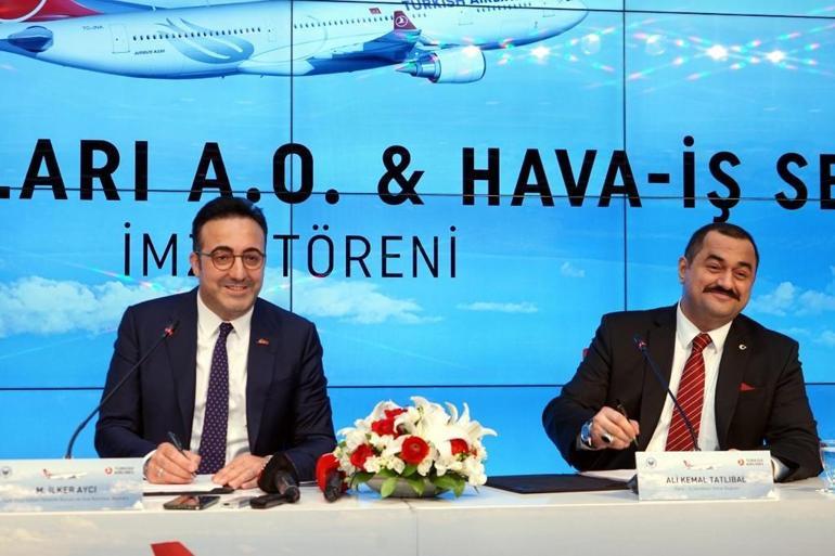Türk Hava Yolları ve Hava İş Sendikası Toplu İş Sözleşmesine imza attı