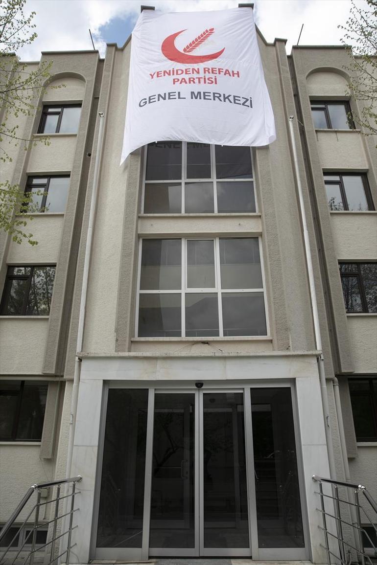 Yeniden Refah Partisi genel merkez binasına taşınıyor