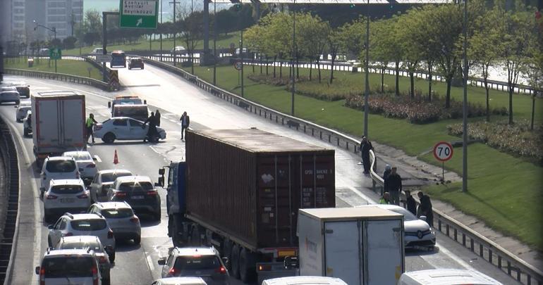 TEMde zincirleme trafik kazası