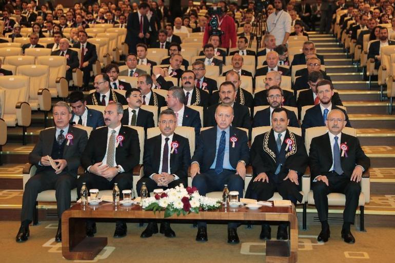 Cumhurbaşkanı Erdoğan, AYMnin 57. Kuruluş Yıl Dönümü törenine katıldı