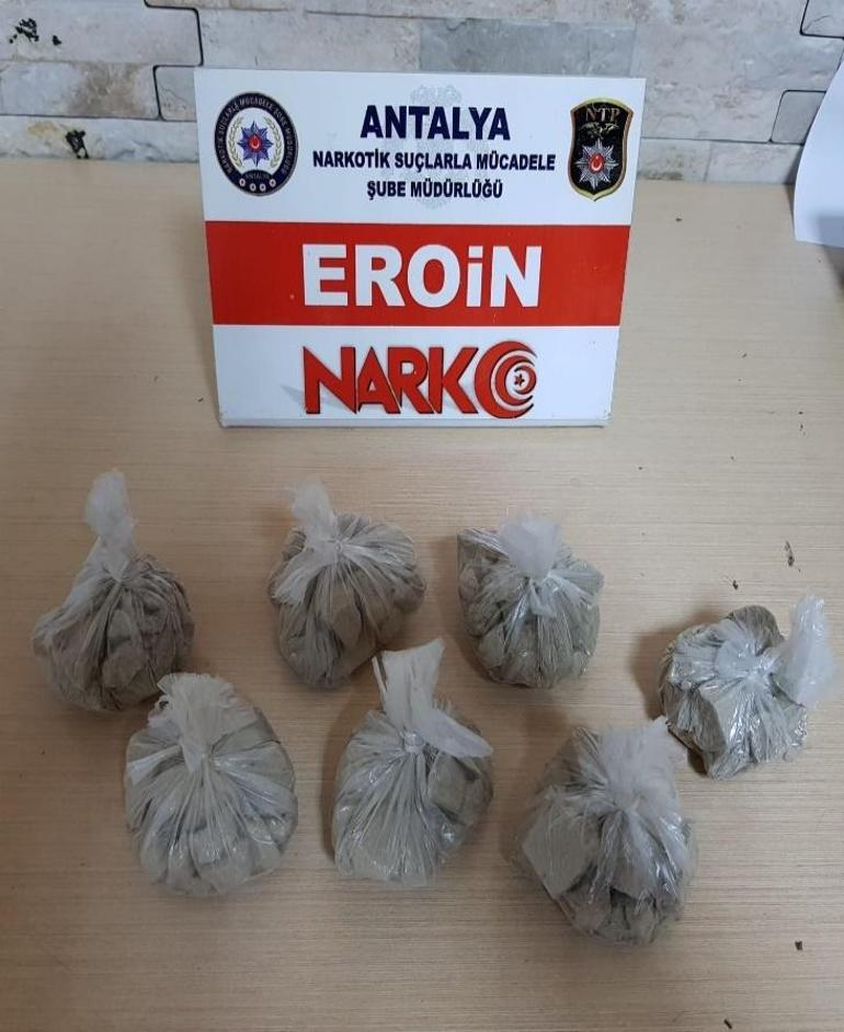 Antalyadaki uyuşturucu operasyonunda 11 tutuklama