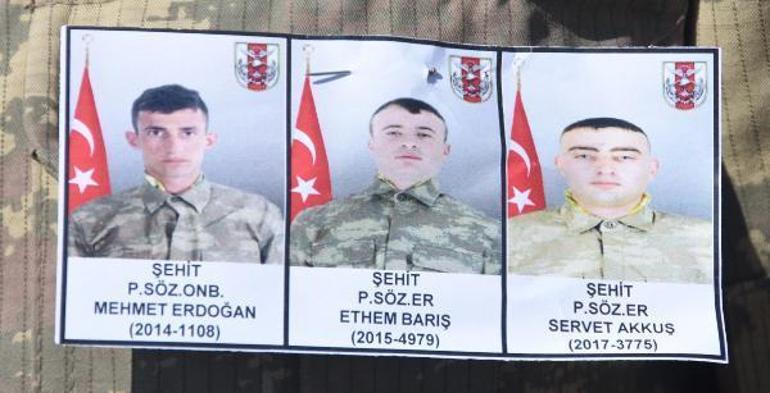 Son dakika... Hakkaride şehit askerler için tören