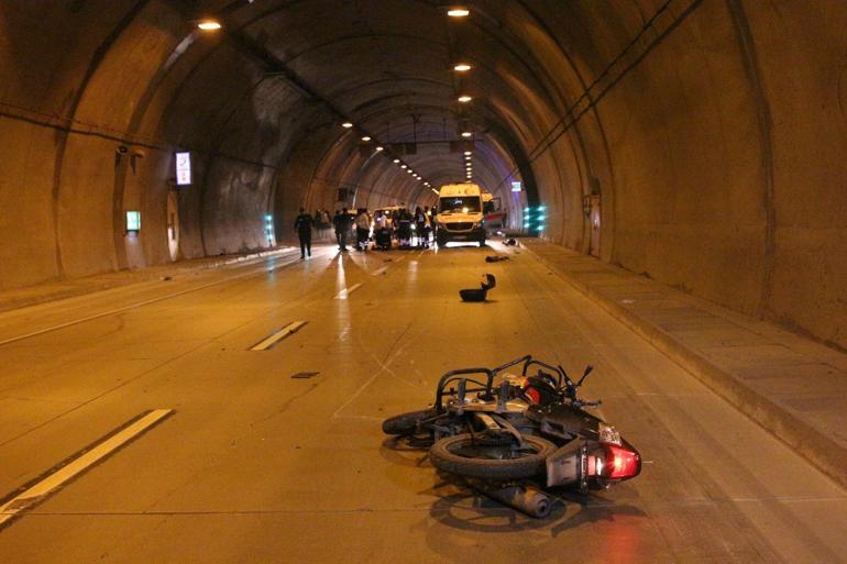 Dolmabahçe Tünelinde kaza:1 ölü