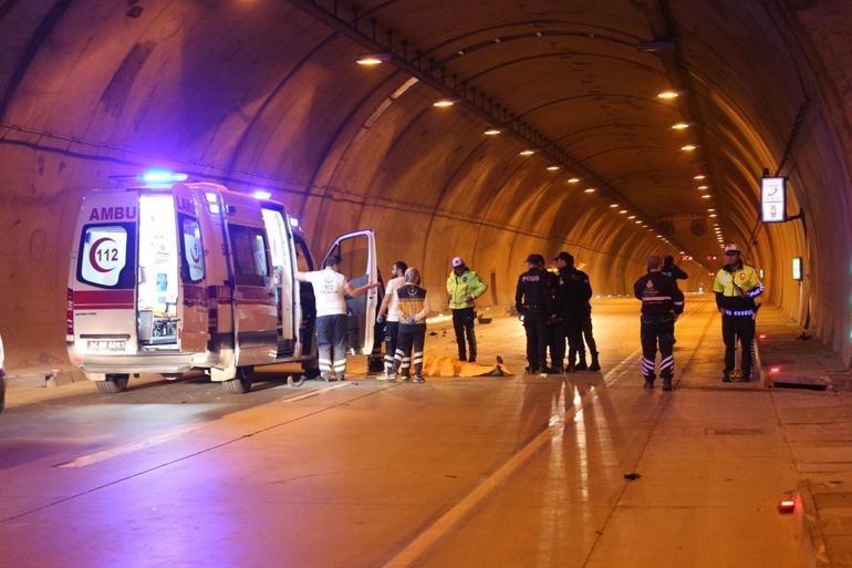 Dolmabahçe Tünelinde kaza:1 ölü