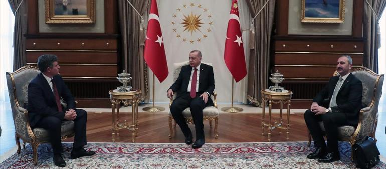 Cumhurbaşkanı Erdoğanın kabulü