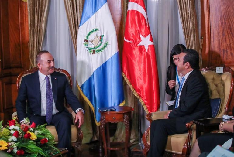 Dışişleri Bakanı Çavuşoğlu Guatemalada