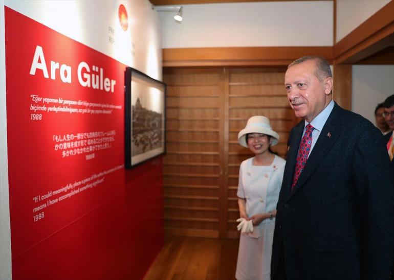 Son dakika... Cumhurbaşkanı Erdoğan, Kyotodaki Ara Güler Sergisinin açılışında konuştu