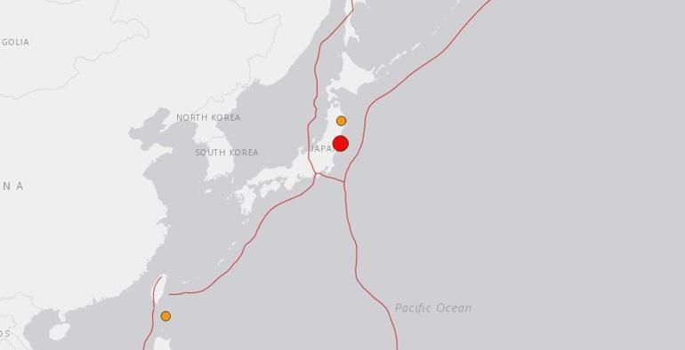 Son dakika... Japonyada 6,3 büyüklüğünde deprem