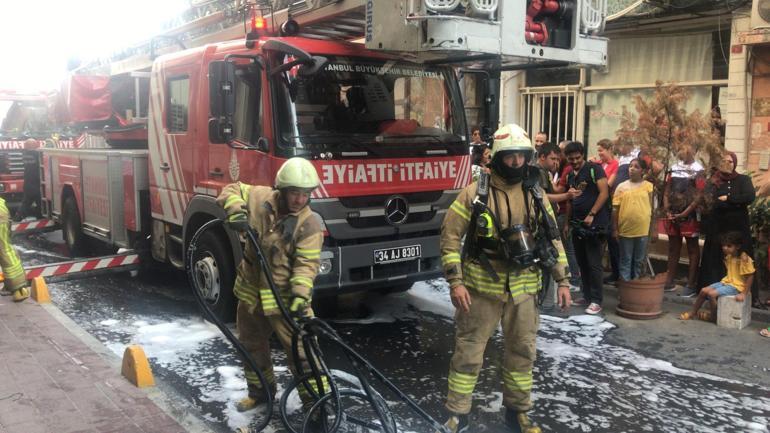 Son dakika: İstanbulda otel yangını
