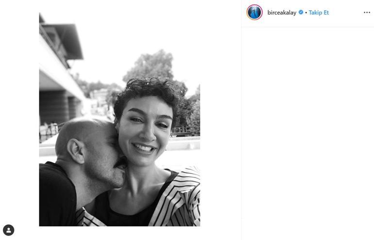 Birce Akalay ve sevgilisinden kıskandıran poz