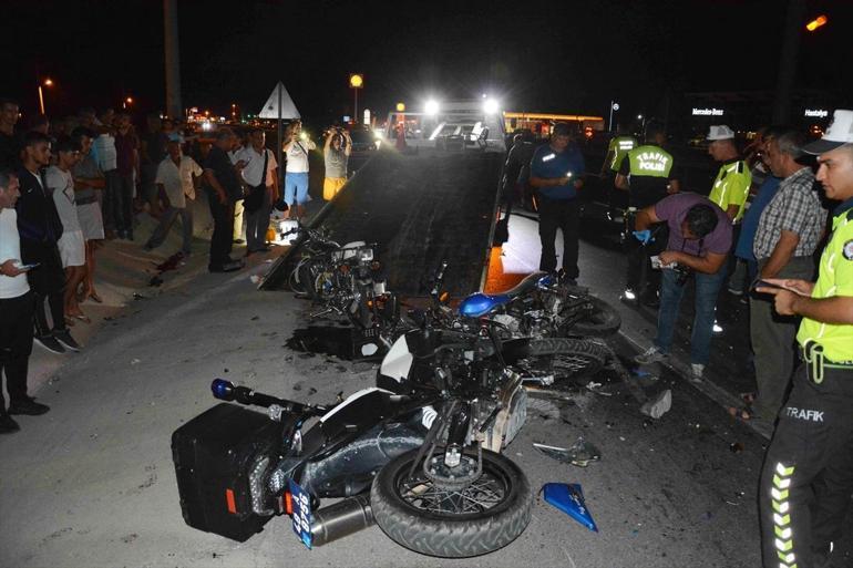 Muğlada motosikletler çarpıştı: 1i çocuk 2 ölü