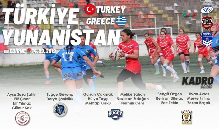 Ragbi Lig Milli Erkek ve Kadın takımları Yunanistan maçına hazır