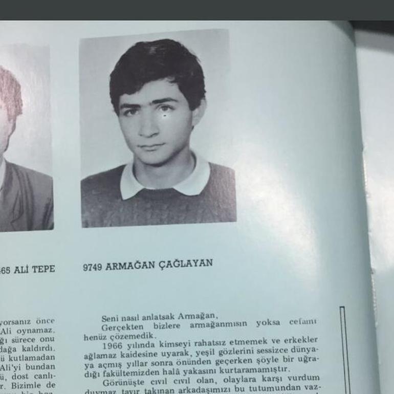 Onu tanıdınız mı 1987 İstanbul Üniversitesi Hukuk Fakültesi