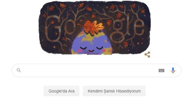 Ekinoks nedir 23 Eylül sonbahar ekinoksu: Google’den ekinoks doodle’ı