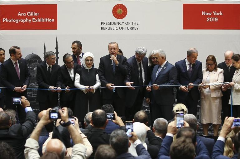 Cumhurbaşkanı Erdoğan, ABDde Ara Güler Sergisinin açılışında konuştu
