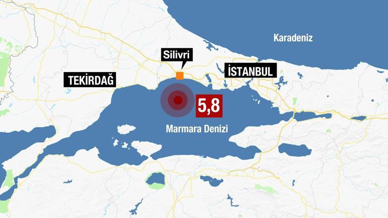 İstanbulda depremin şiddetini gösteren en net görüntüler
