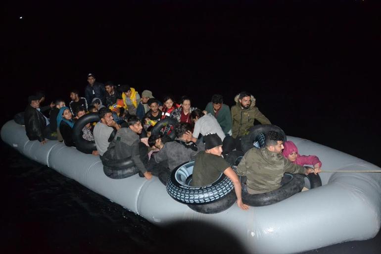 İzmirde 720 düzensiz göçmen yakalandı