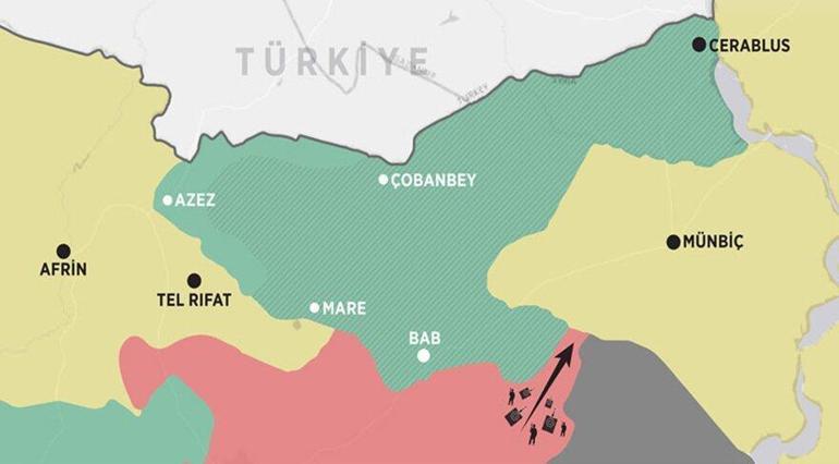 Menbiç (Münbiç) neresi İşte Suriye Haritasında Menbiç’in yeri