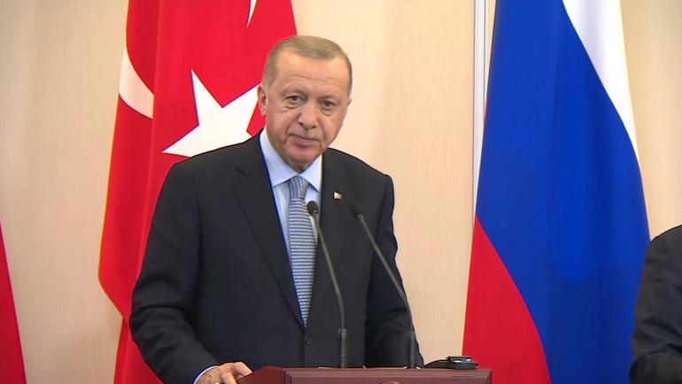 Son dakika... Cumhurbaşkanı Erdoğan ve Putinden Soçide kritik görüşme