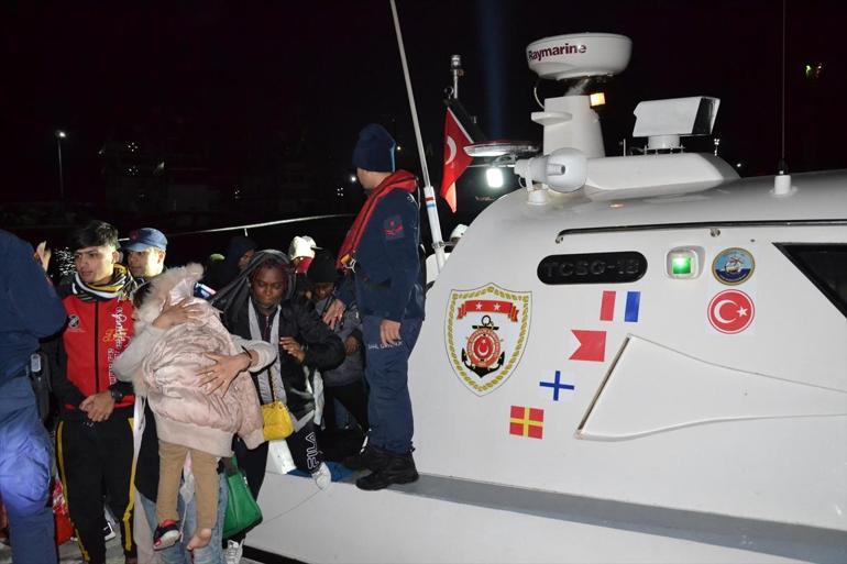 İzmirde 77 düzensiz göçmen yakalandı