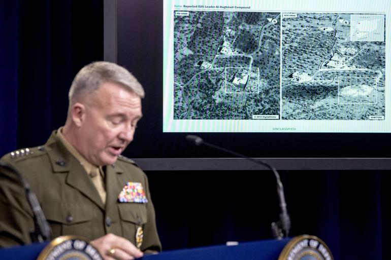 ABD, adım adım Bağdadi operasyonunun görüntülerini paylaştı