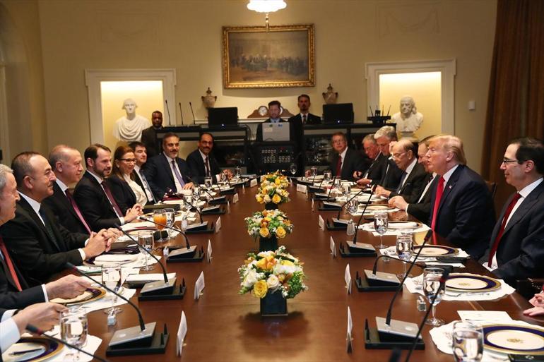 Dünyanın gözü Beyaz Saray’da Erdoğan ve Trumptan ortak açıklama