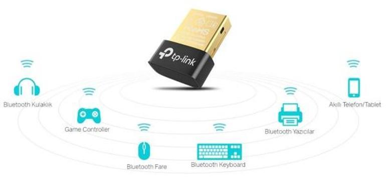 PC’nizi mutlu edin : TP-Link UB400 Nano Bluetooth adaptör