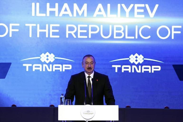 TANAP Avrupaya bağlandı... Cumhurbaşkanı Erdoğandan önemli açıklamalar