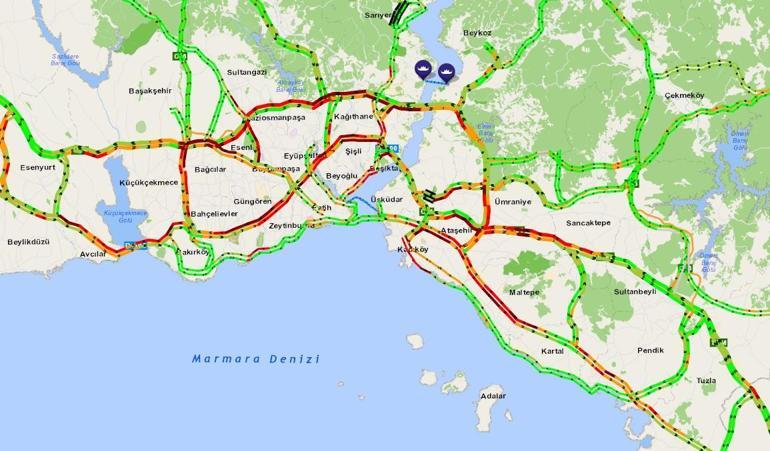 İstanbul trafiğinde sömestir yoğunluğu