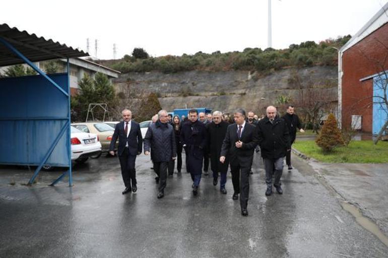 İmamoğlu Terkos gölünde incelemelerde bulundu