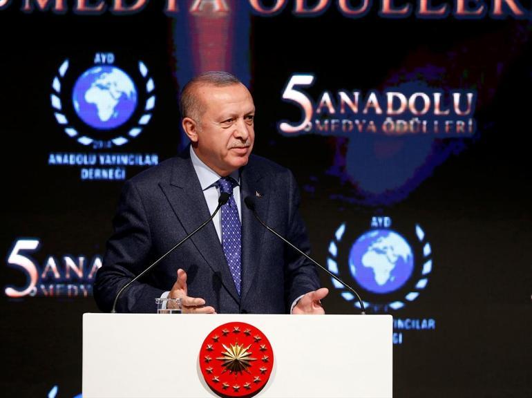 Cumhurbaşkanı Erdoğandan Yüzyılın Anlaşması tepkisi