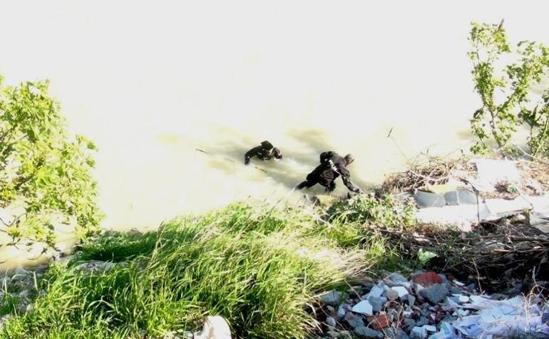 Irmağa atlayan site bekçisinin cesedi bulundu