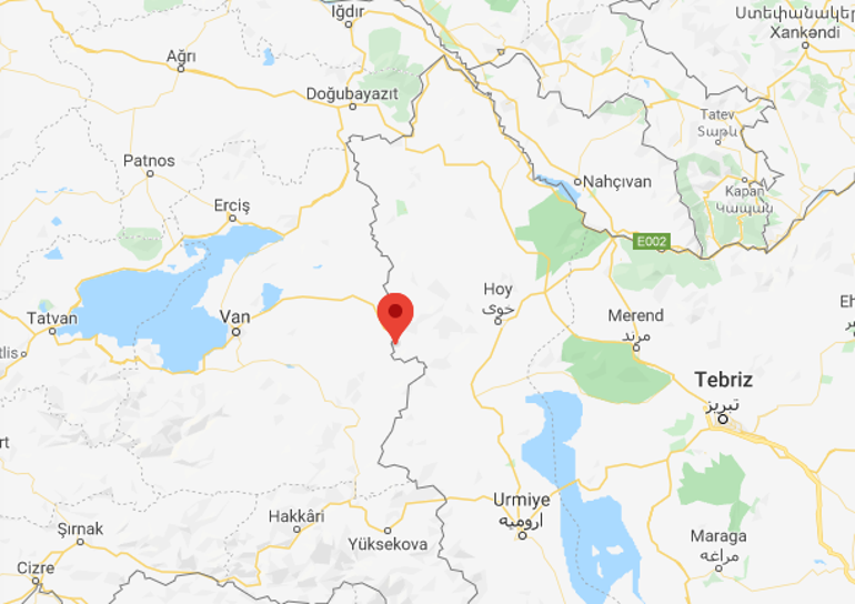 Türkiye-İran sınırında bir deprem daha