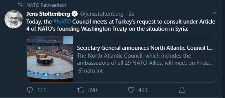 NATO 4. ve 5. madde nedir NATO üyesi ülkeler Türkiyenin çağrısıyla toplanıyor