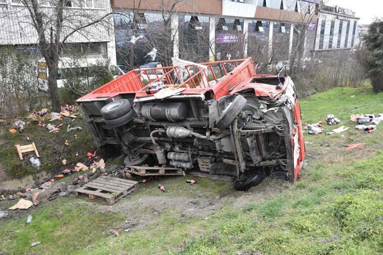 TEM Otoyolu Ankara istikametinde trafik kazası