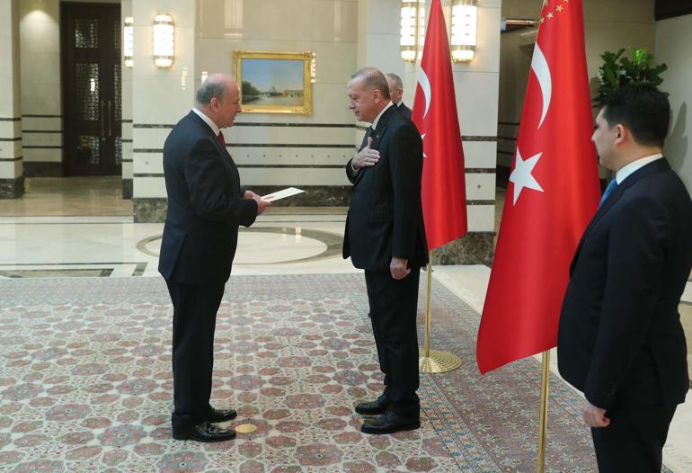 Arnavutluk Büyükelçisi, Erdoğana güven mektubu sundu