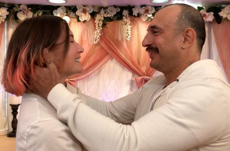 Biray Dalkıran ve yapımcı Asuman Şener Los Angeles’ta evlendi