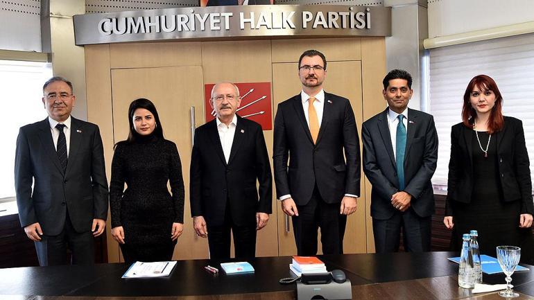 Kılıçdaroğlu, Dünya Sağlık Örgütü Türkiye Temsilcisi Ursuyu kabul etti