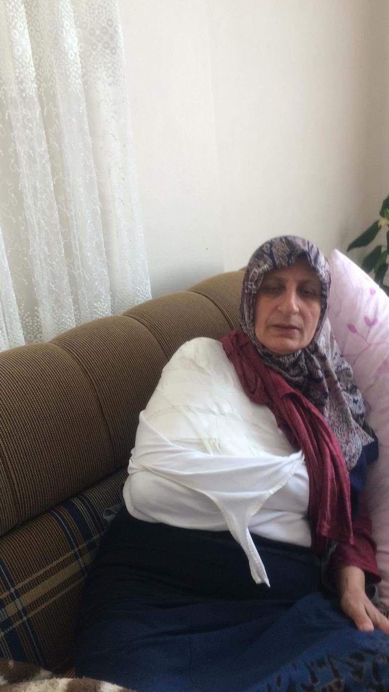 Pencerede İstiklal Marşı okuyan kadını yaralayan maganda yakalandı