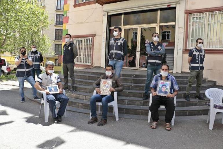 HDP önündeki eylemde 245inci gün