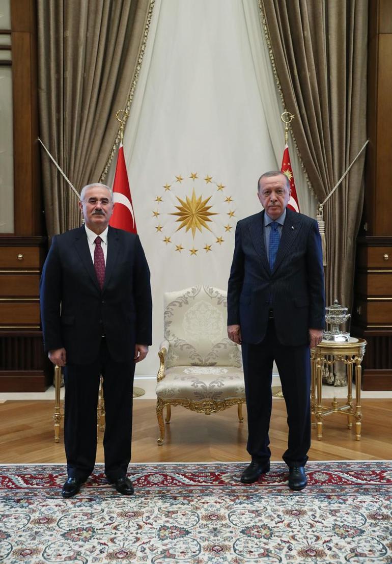 Cumhurbaşkanı Erdoğan, Yargıtay Başkanı Akarcayı kabul etti